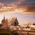 Fehér templom Thaiföldön, ahol