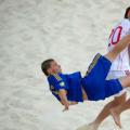 Prijenos superfinalne utakmice Eurolige u nogometu na pijesku između Rusije i Španjolske